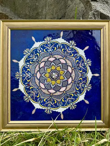 Obraz Modrá mandala